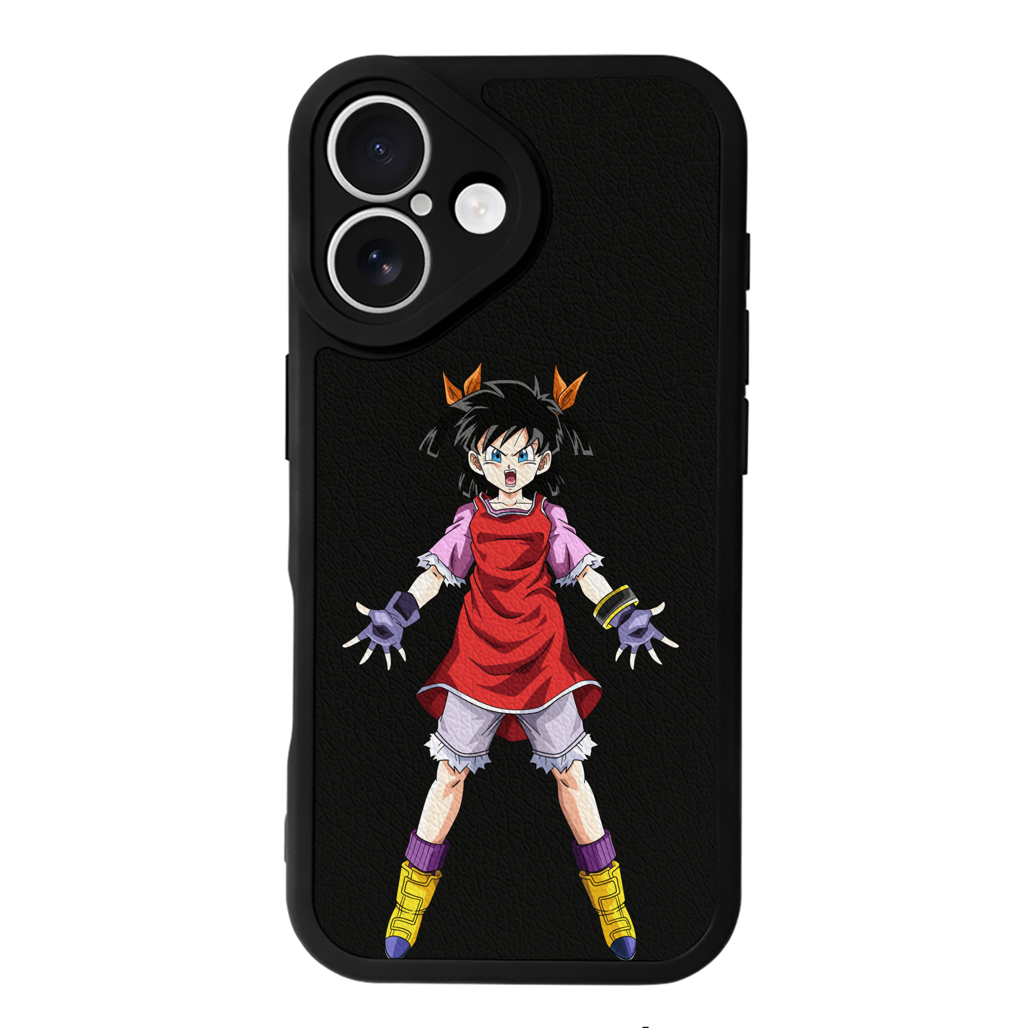 （画像用） ドラゴンボール パン DRAGON BALL Pan 【iPhone 16シリーズ対応】シリコンスマホケース（レザー調） 材質：シリコン